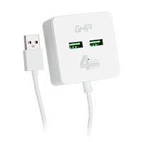 HUB USB 2.0 GHIA DE 4 PUERTOS / TRANSFERENCIA DE DATOS/ CABLE 1 METRO HUB USB 2.0 GHIA DE 4 PUERTOS / TRANSFERENCIA DE DATOS/ CABLE 1 METRO